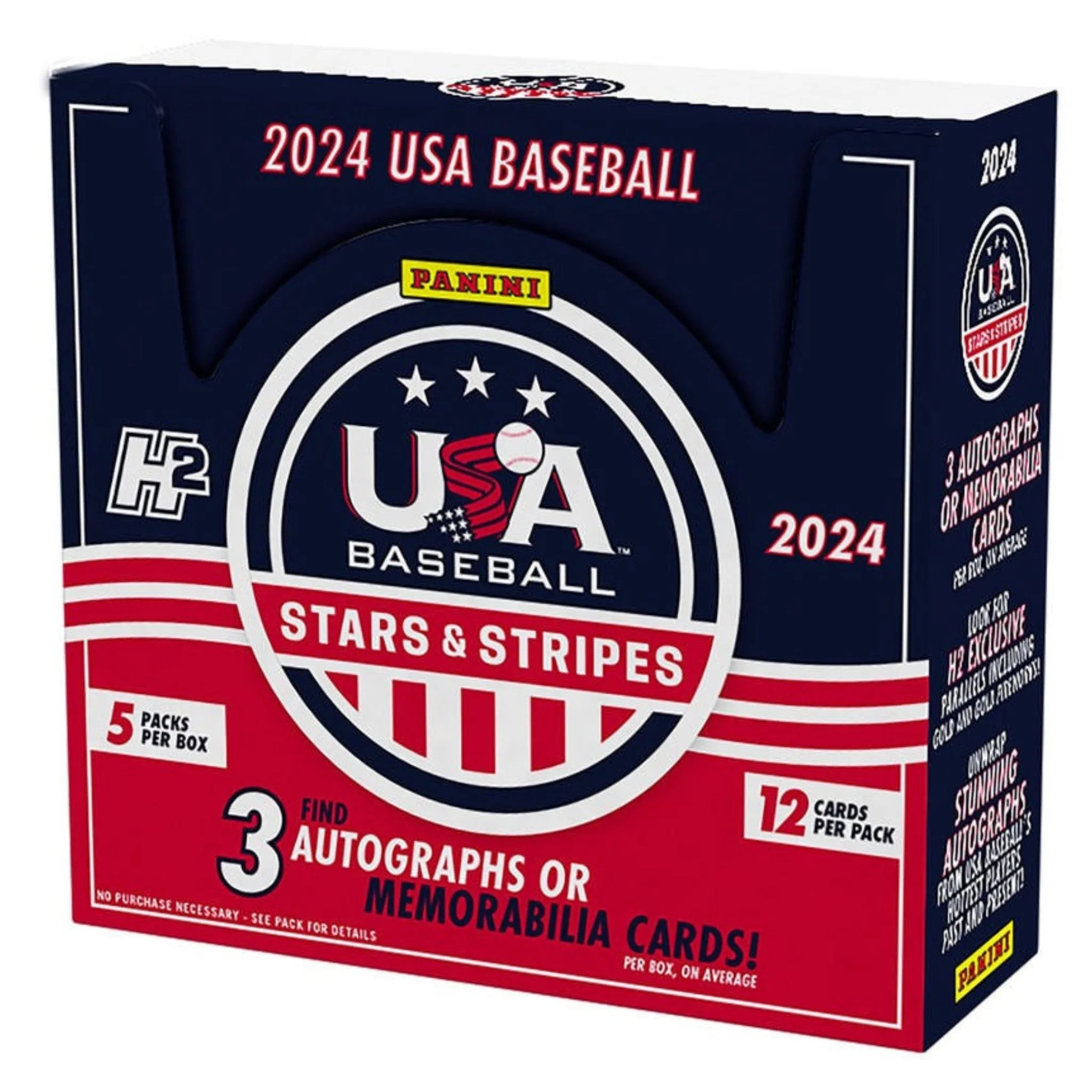 2024 Panini Stars and Stripes Baseball Hybrid Hobby Box