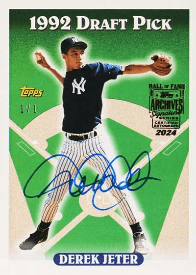 2024 Topps Archives Signature Series Retired Players Edition Baseball Hobby Box - Image 4