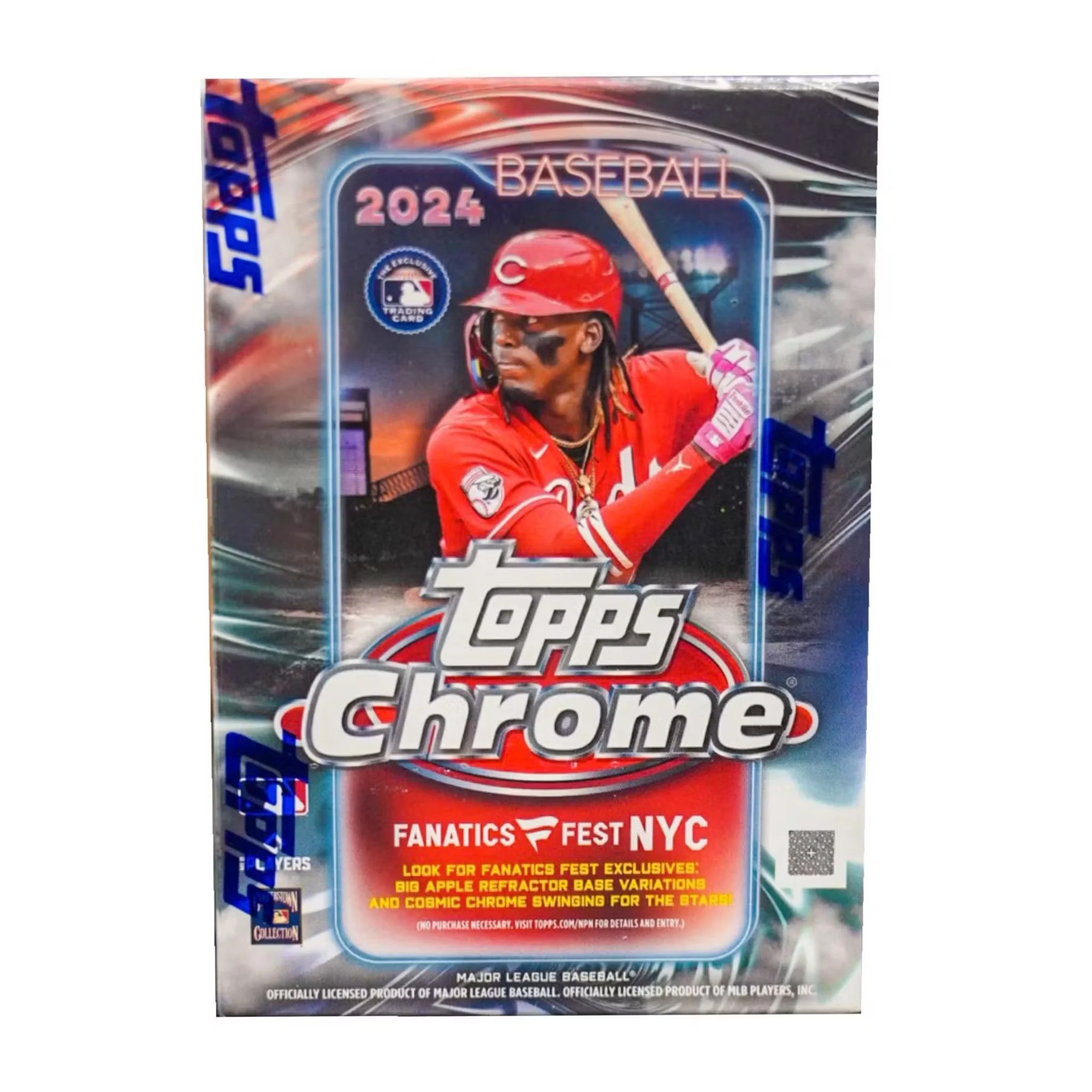 2024 Topps Chrome Baseball Fanatics Fest NYC Exclusive 7-Pack Blaster Box