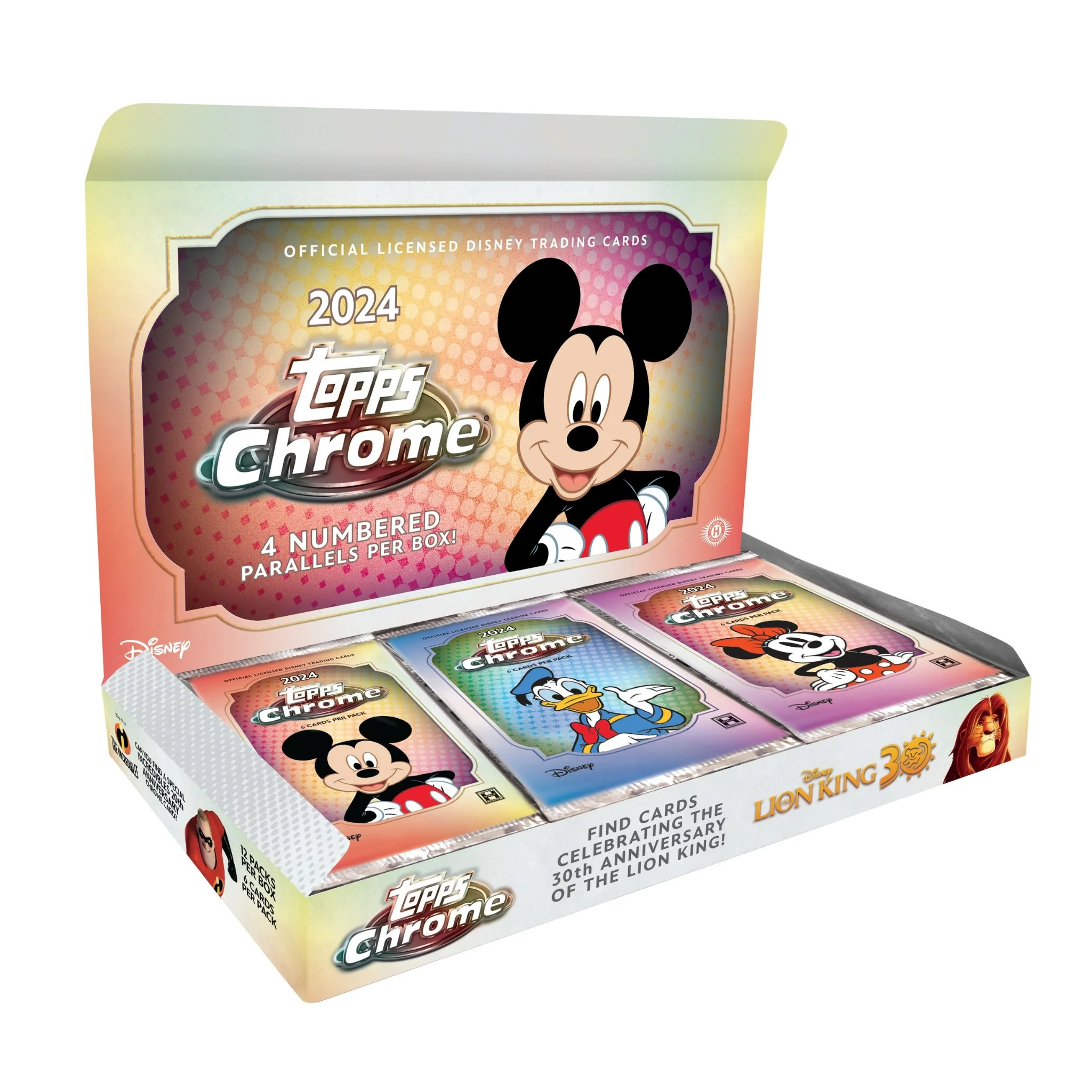 2024 Topps Chrome Disney Hobby Box - Image 2