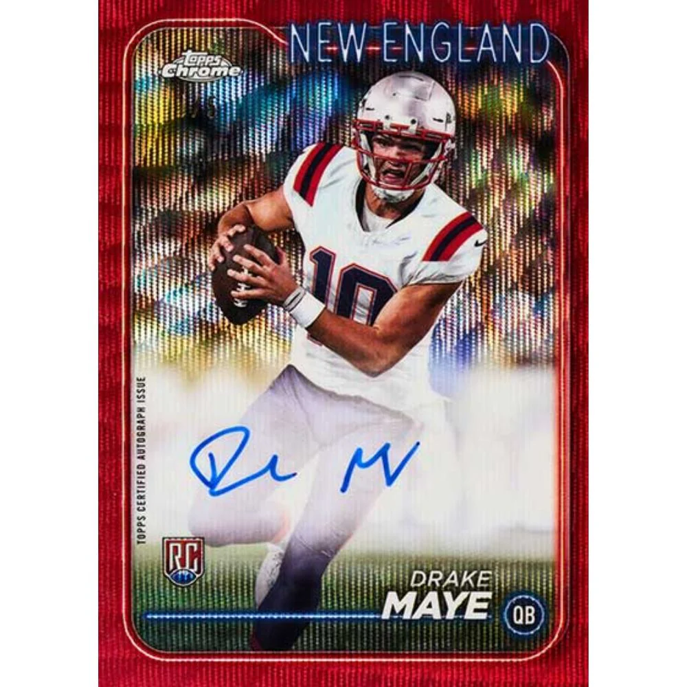 2024 Topps Chrome Football Hobby Box - Image 5