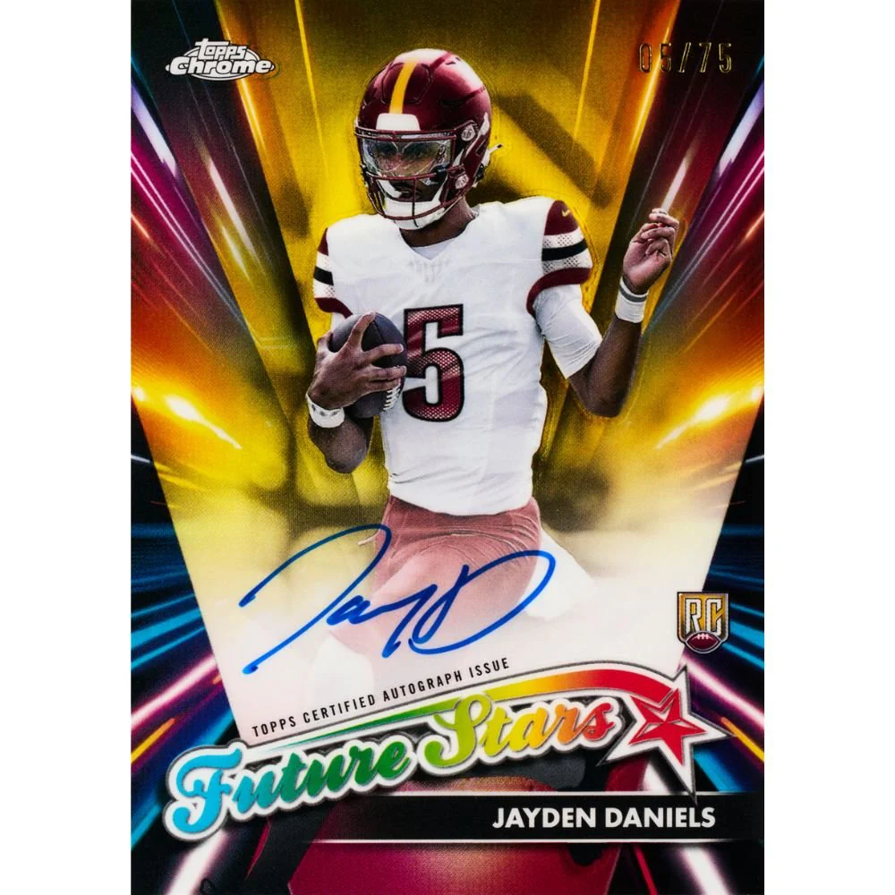 2024 Topps Chrome Football Hobby Box - Image 6