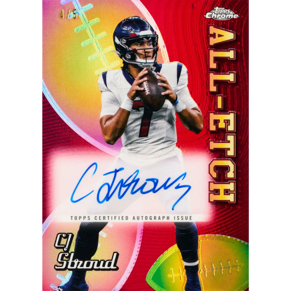 2024 Topps Chrome Football Hobby Box - Image 3