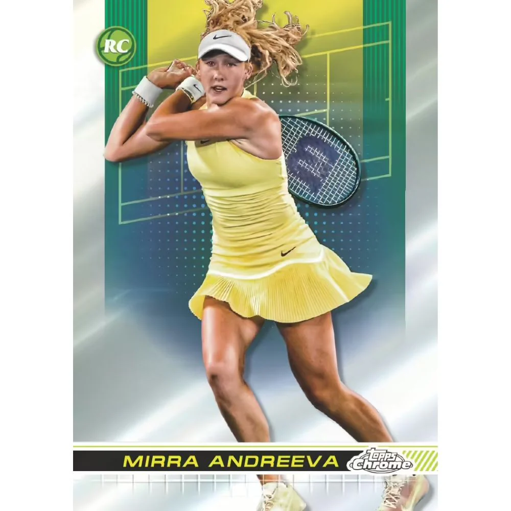 2024 Topps Chrome Tennis Breaker's Delight Box - Image 5