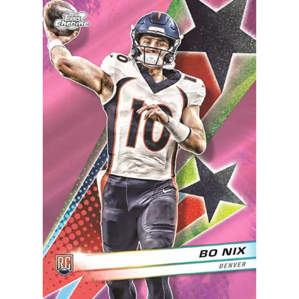 2024 Topps Chrome Cosmic Football Hobby Box - Image 2