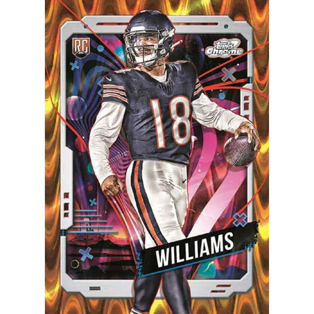 2024 Topps Chrome Cosmic Football Hobby Box - Image 4