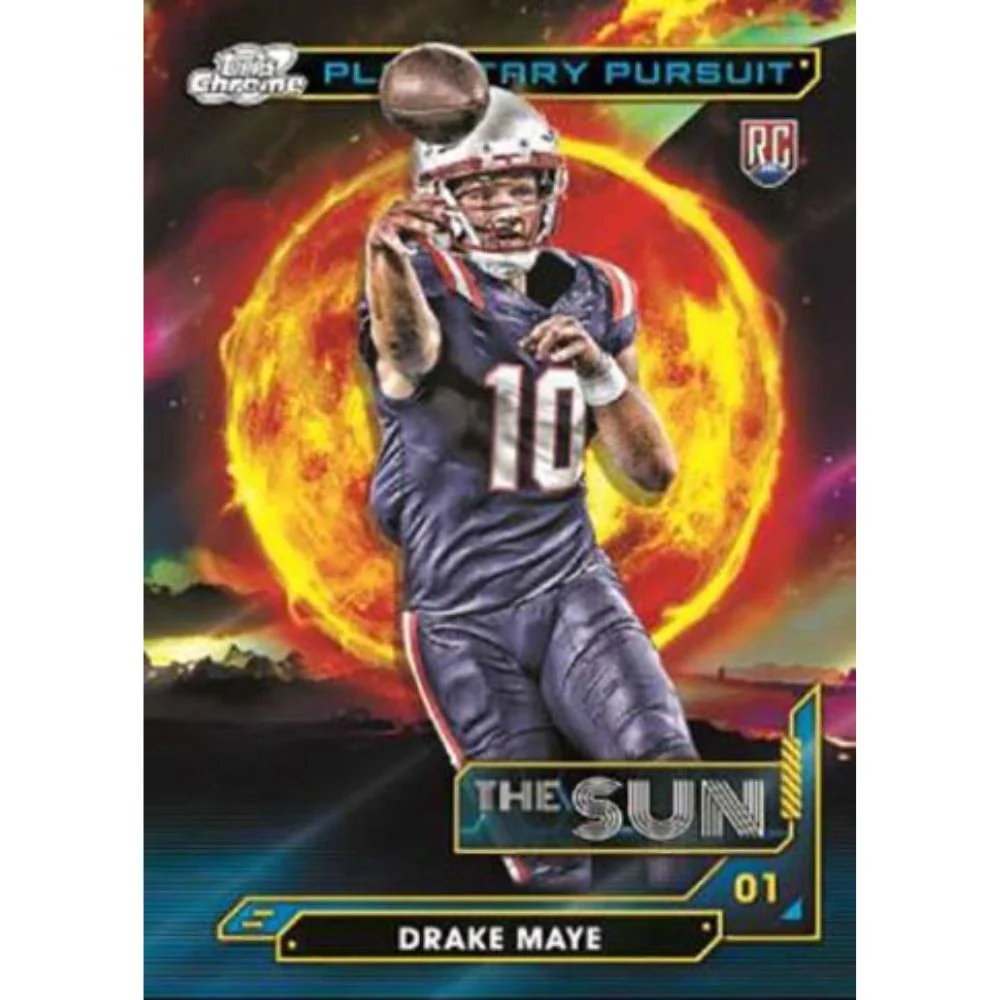 2024 Topps Chrome Cosmic Football Hobby Box - Image 7