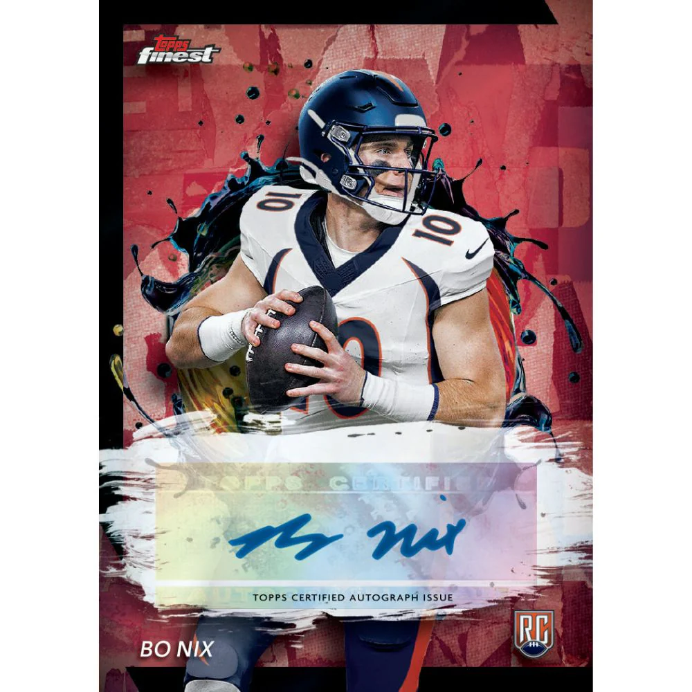 2024 Topps Finest Football Hobby Box - Image 2
