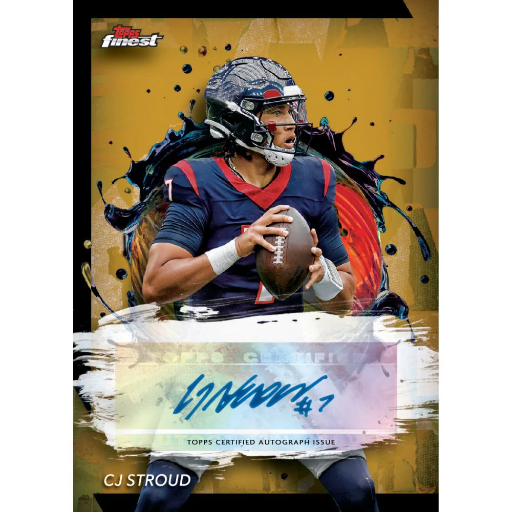 2024 Topps Finest Football Hobby Box - Image 4