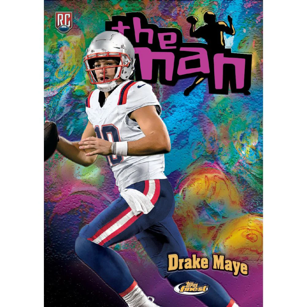 2024 Topps Finest Football Hobby Box - Image 6