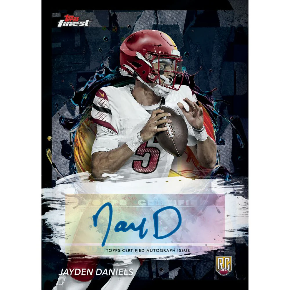 2024 Topps Finest Football Hobby Box - Image 8