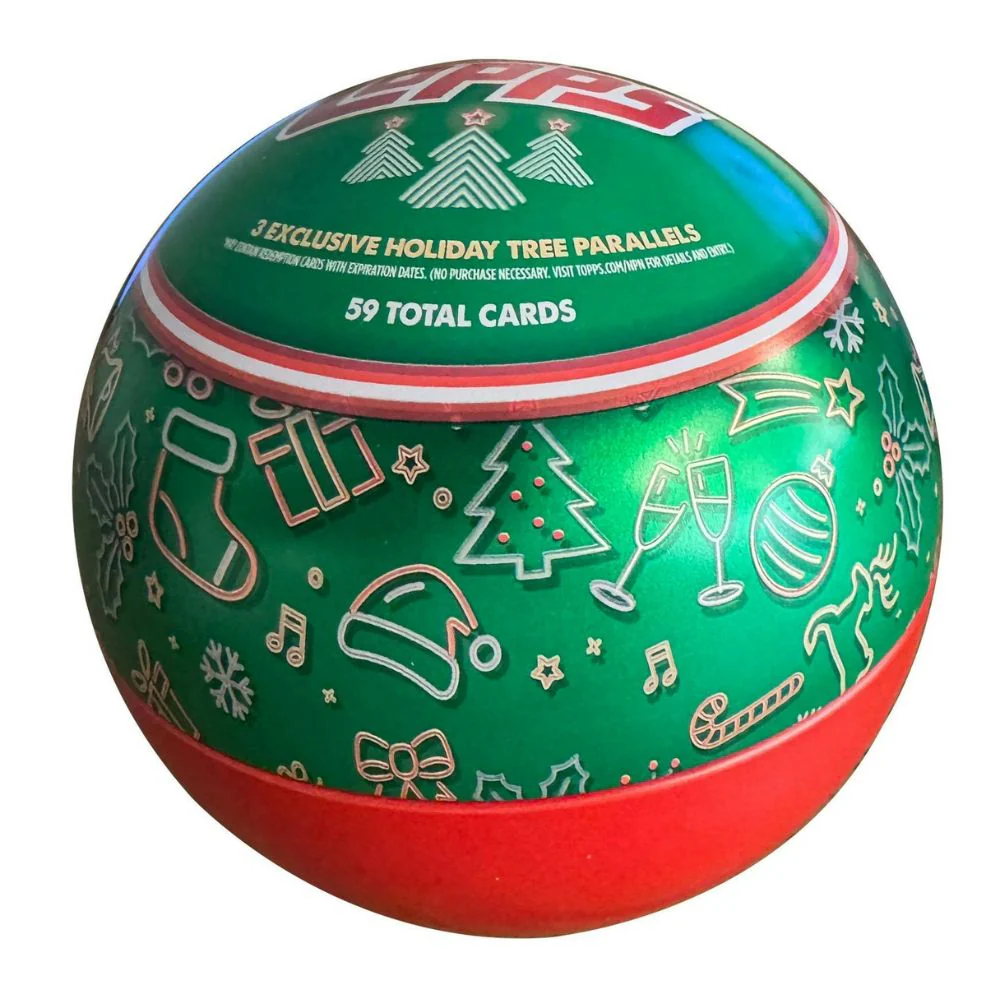 2024 Topps Holiday Baseball Tin - Image 2