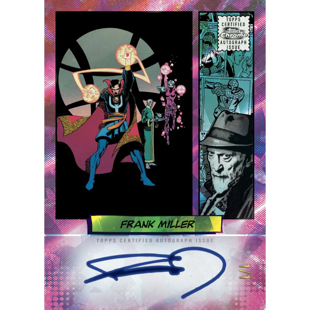 2024 Topps Chrome Sapphire Marvel Hobby Box - Image 2