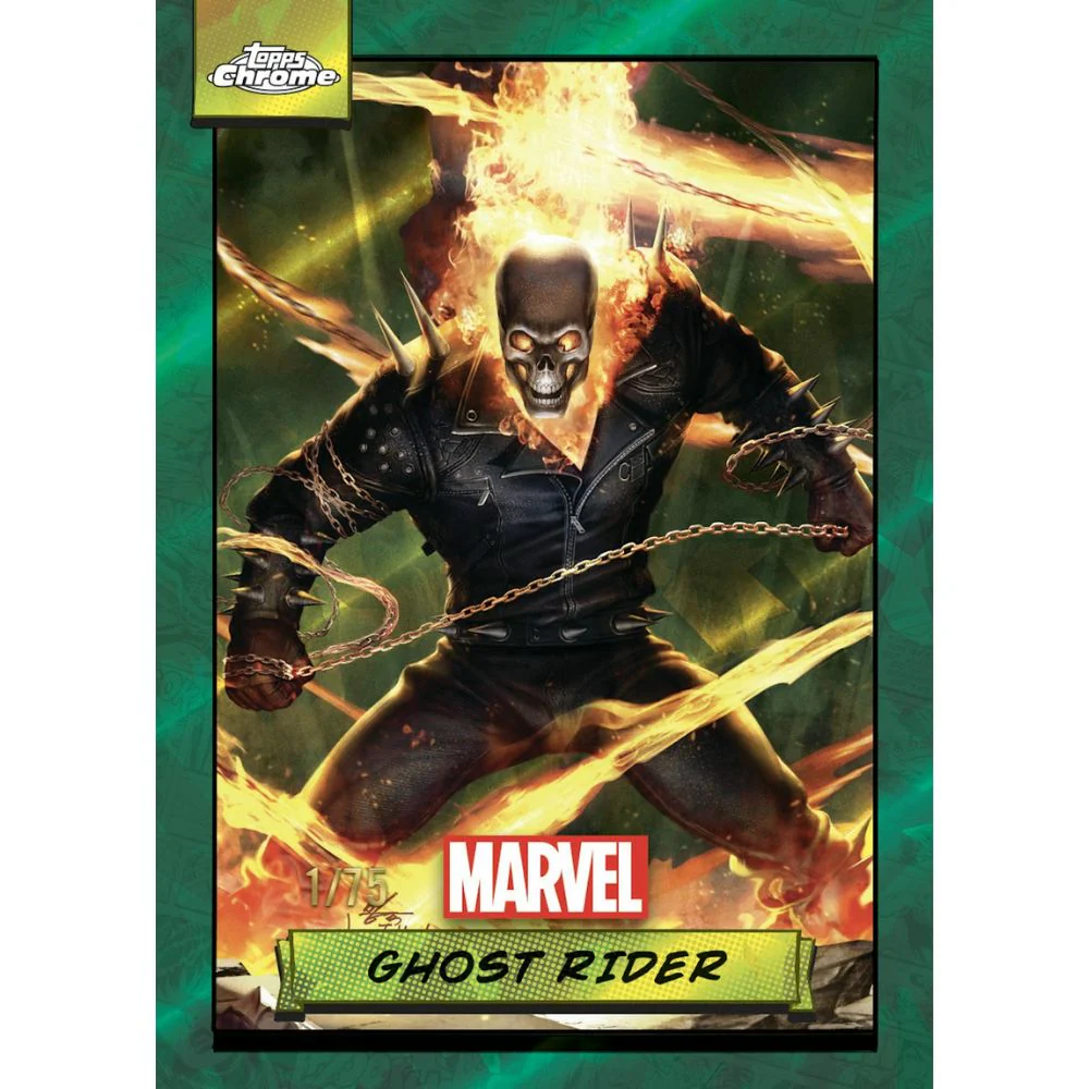 2024 Topps Chrome Sapphire Marvel Hobby Box - Image 8