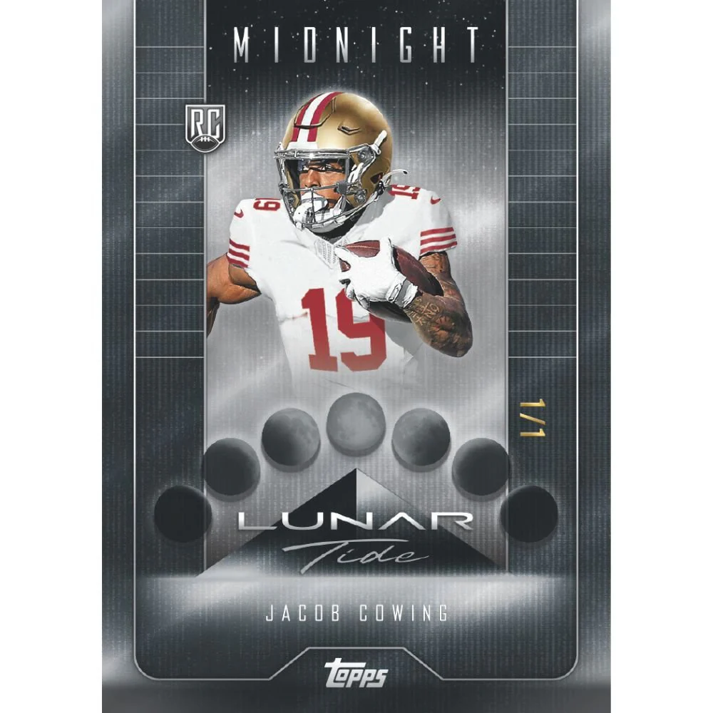 2024 Topps Midnight Football Hobby Box - Image 10