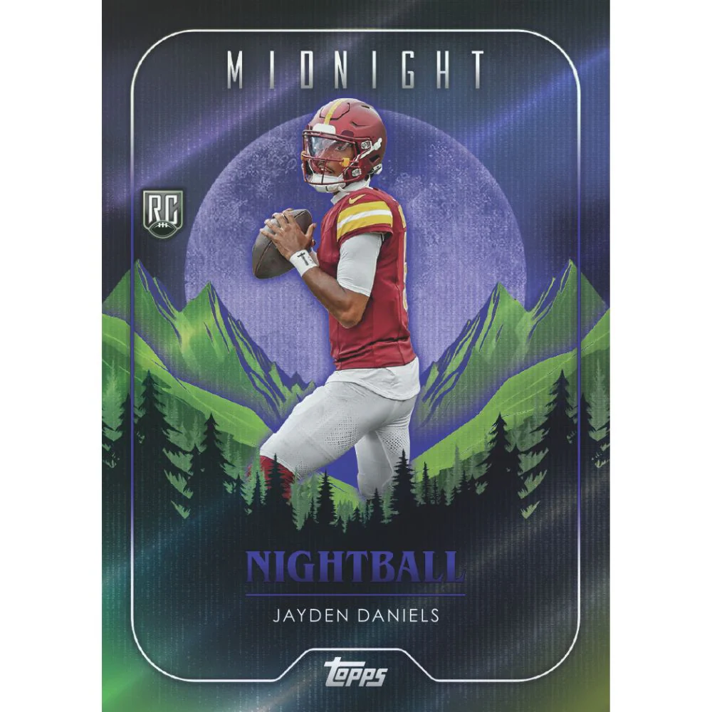 2024 Topps Midnight Football Hobby Box - Image 11