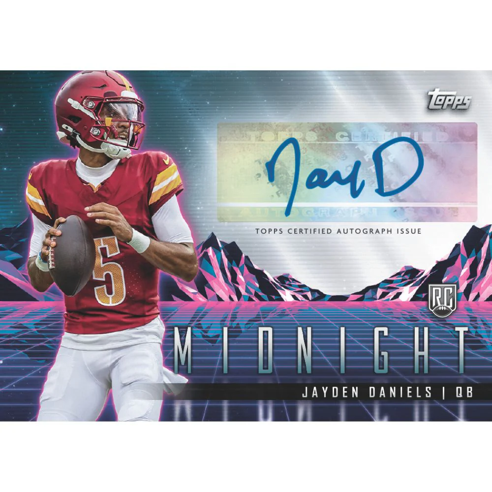 2024 Topps Midnight Football Hobby Box - Image 2