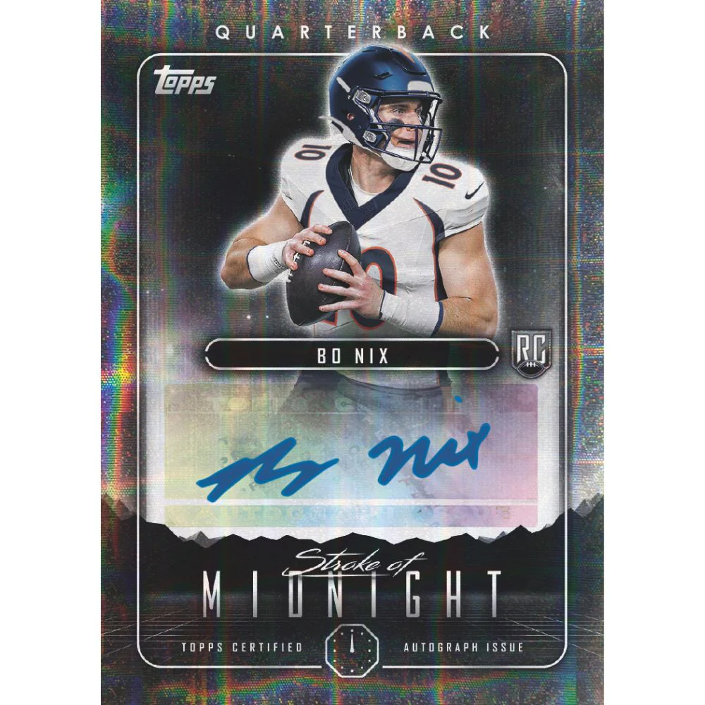 2024 Topps Midnight Football Hobby Box - Image 3