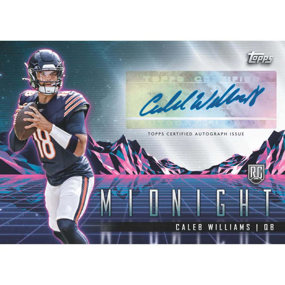 2024 Topps Midnight Football Hobby Box - Image 4