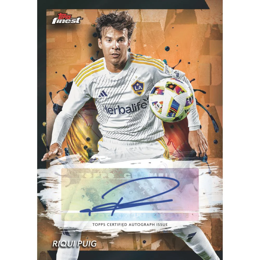 2024 Topps Finest MLS Soccer Hobby Box - Image 7