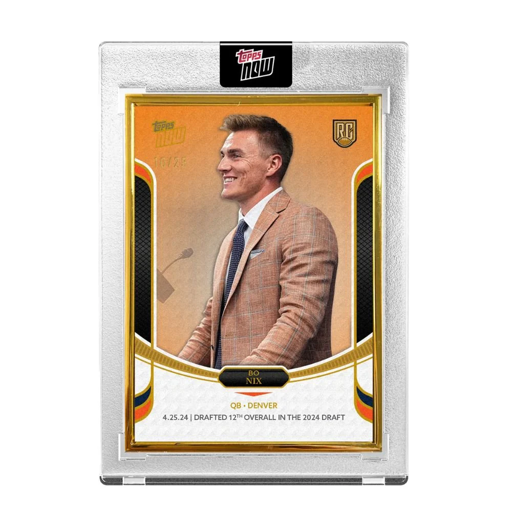 2024 Topps NOW® Football Rookie Campaign Quarterbacks Box - Image 10