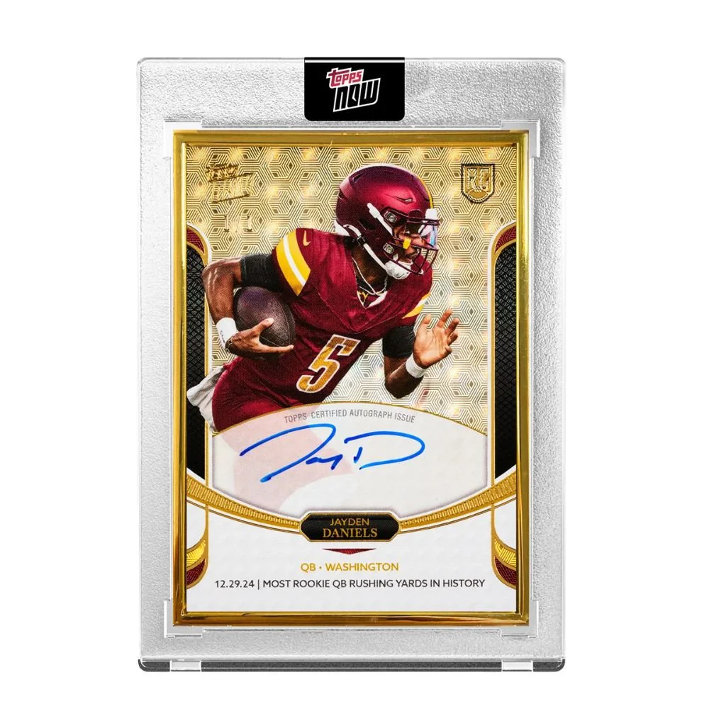 2024 Topps NOW® Football Rookie Campaign Quarterbacks Box - Image 3