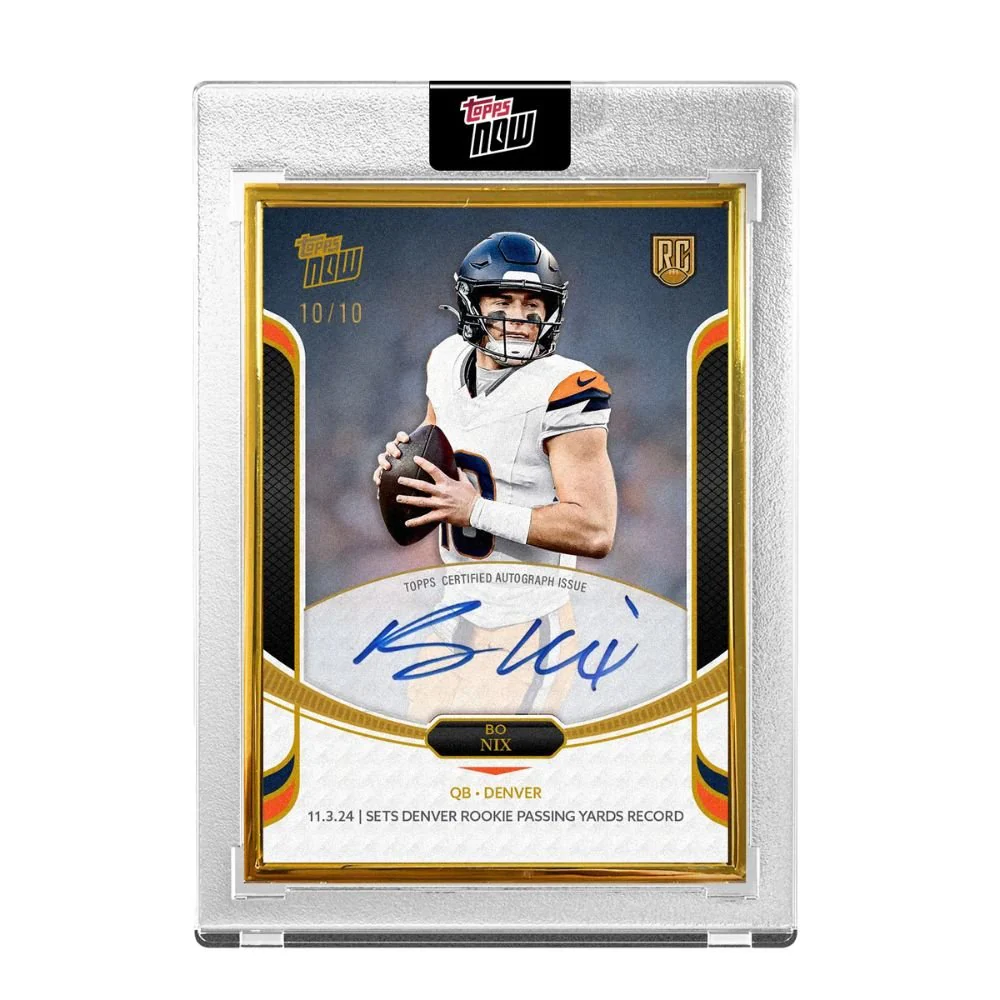 2024 Topps NOW® Football Rookie Campaign Quarterbacks Box - Image 5