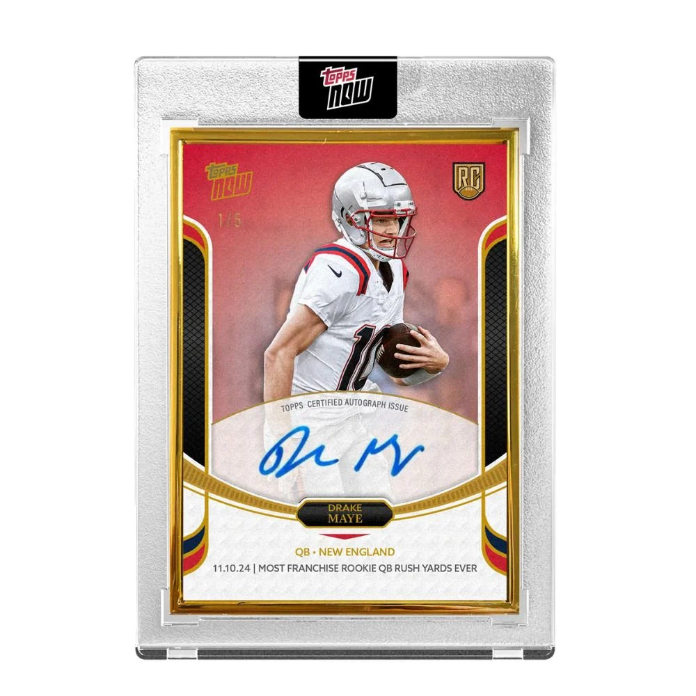 2024 Topps NOW® Football Rookie Campaign Quarterbacks Box - Image 6