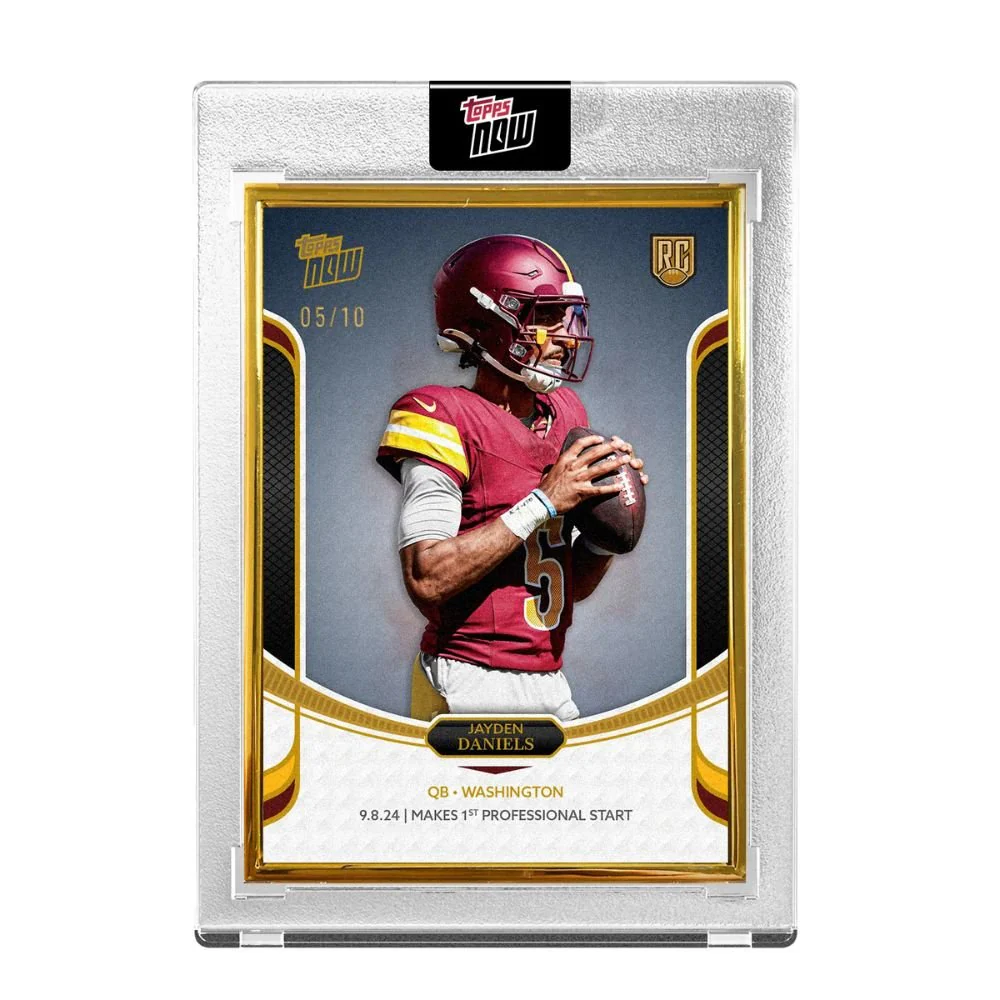 2024 Topps NOW® Football Rookie Campaign Quarterbacks Box - Image 7