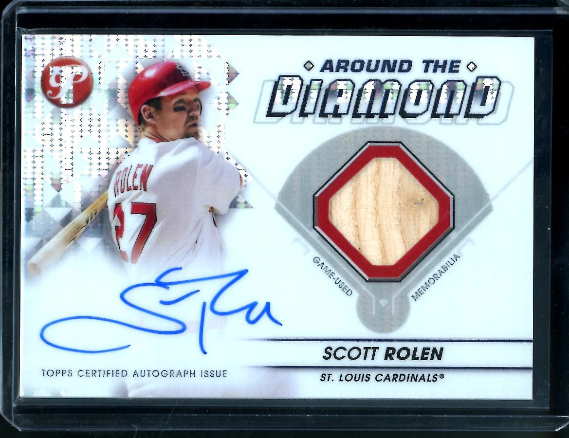 2024 Topps Prestine Scott Rolen Around the Diamond Patch Auto /99 Cardinals