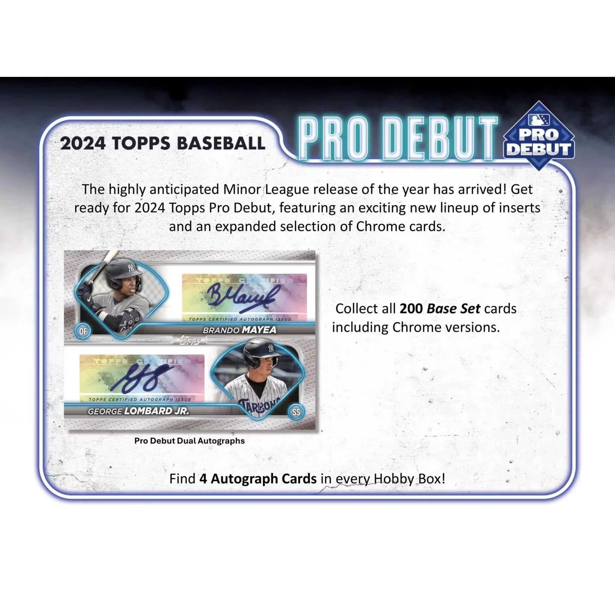 2024 Topps Pro Debut Baseball Hobby Box - Image 9