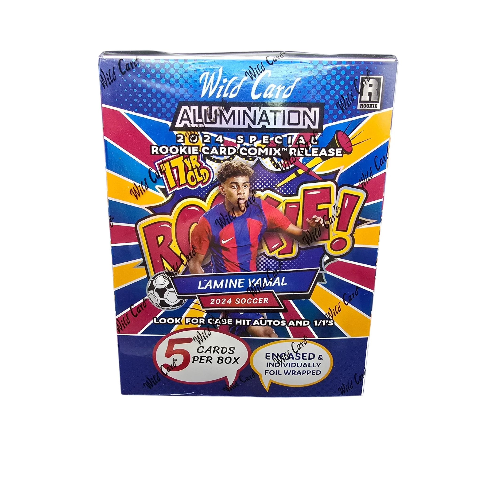 2024 Wild Card Alumination Lamine Yamal Comix Soccer Hobby Box