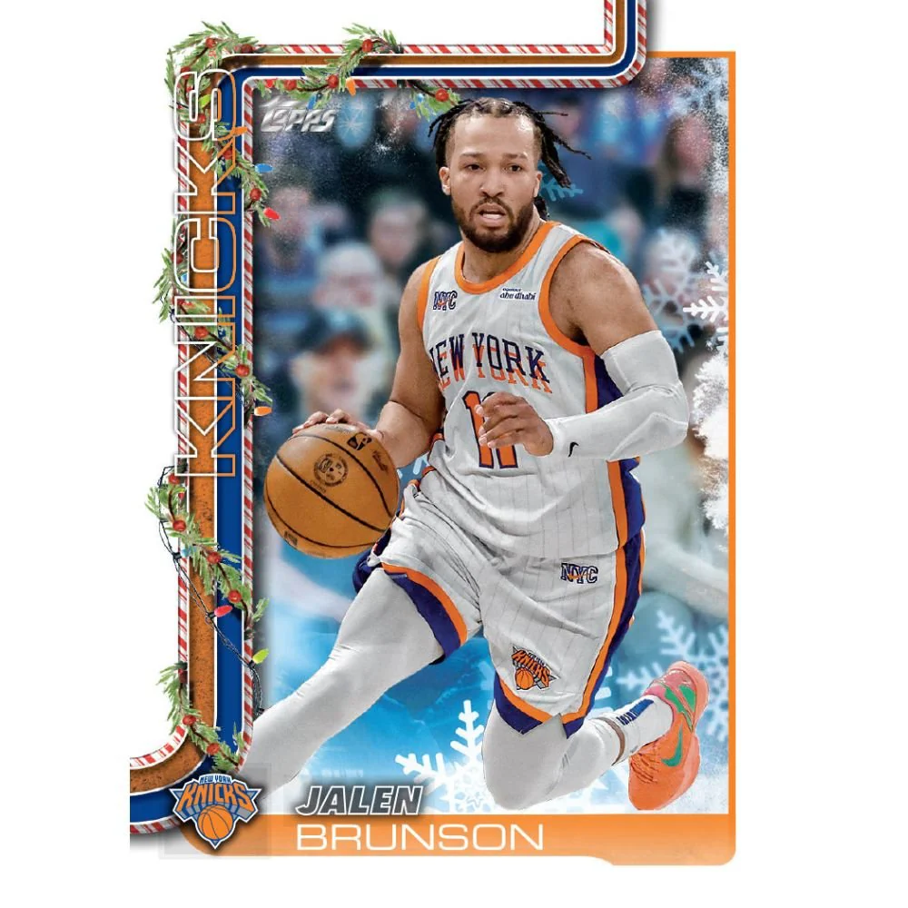 2025/26 Topps Basketball Holiday Calendar - Image 7