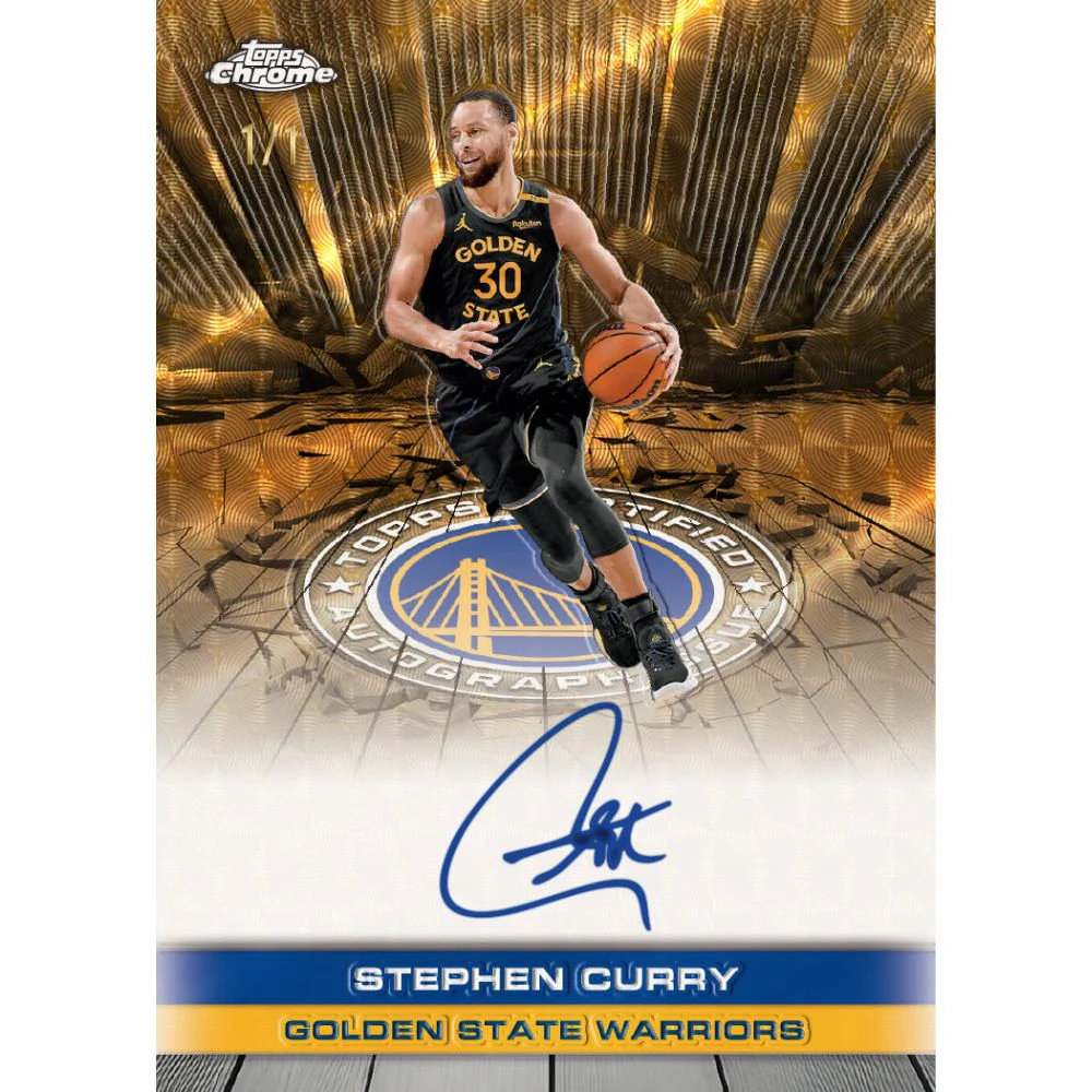 2025/26 Topps Chrome Basketball First Day Jumbo Box - Image 8