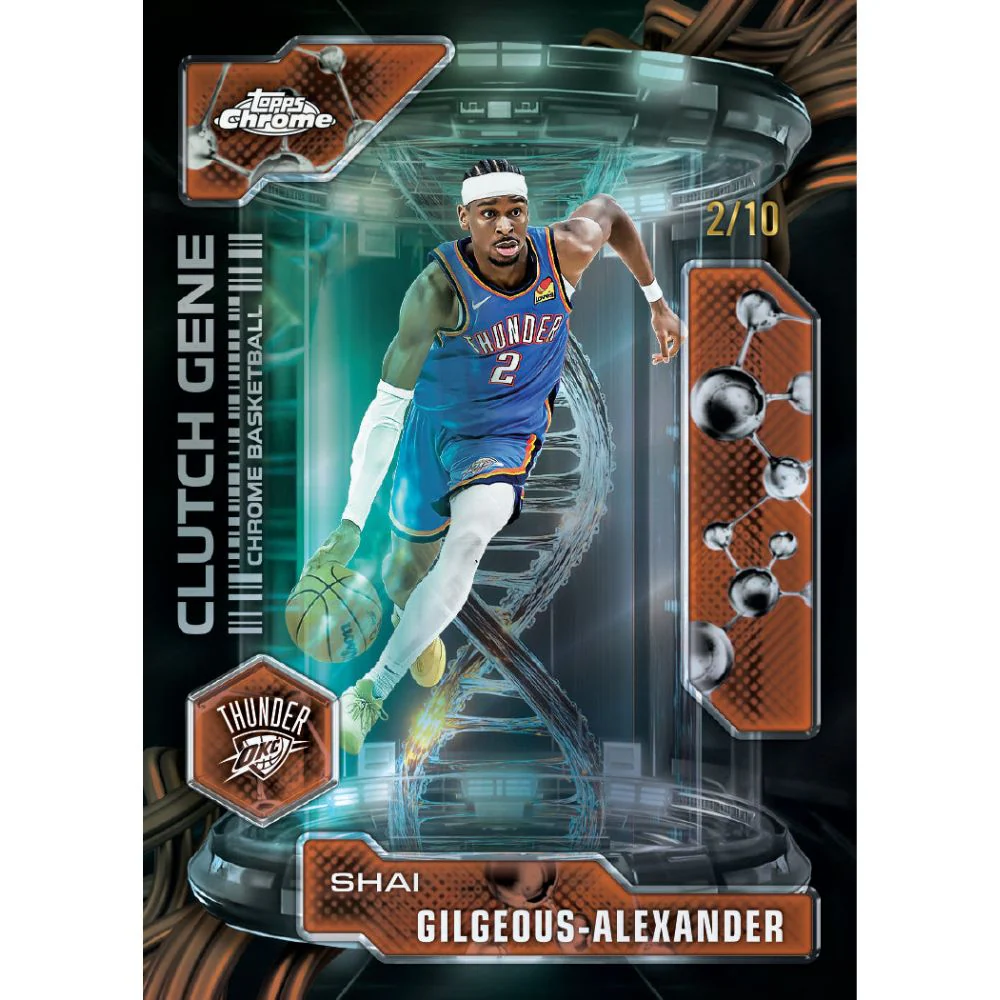 2025/26 Topps Chrome Basketball First Day Jumbo Box - Image 7