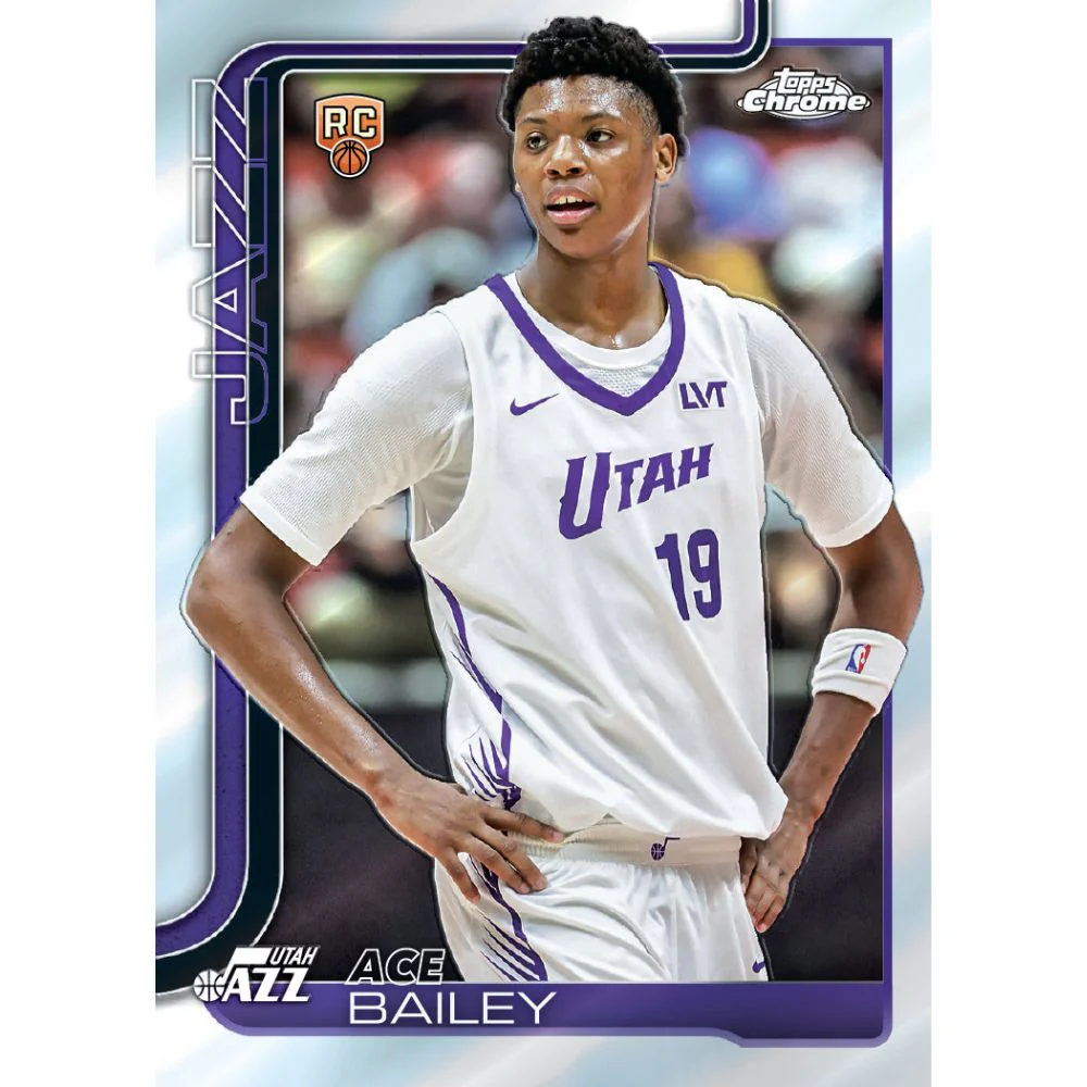 2025/26 Topps Chrome Basketball First Day Jumbo Box - Image 2