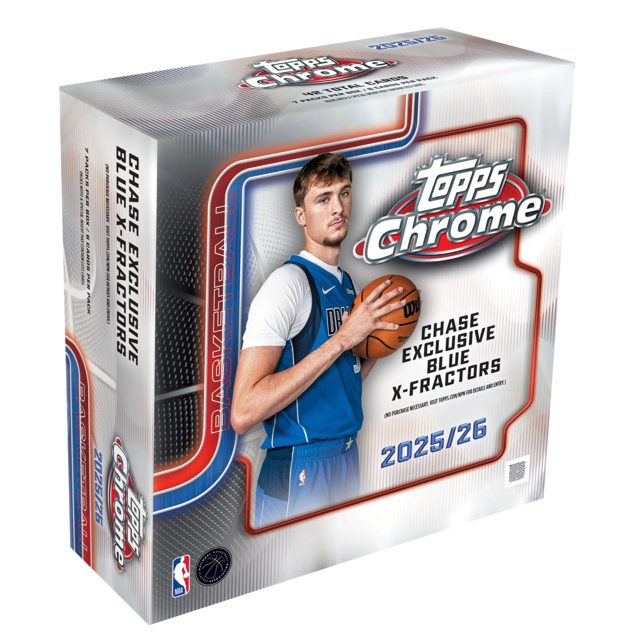 2025/26 Topps Chrome Basketball Mega Box
