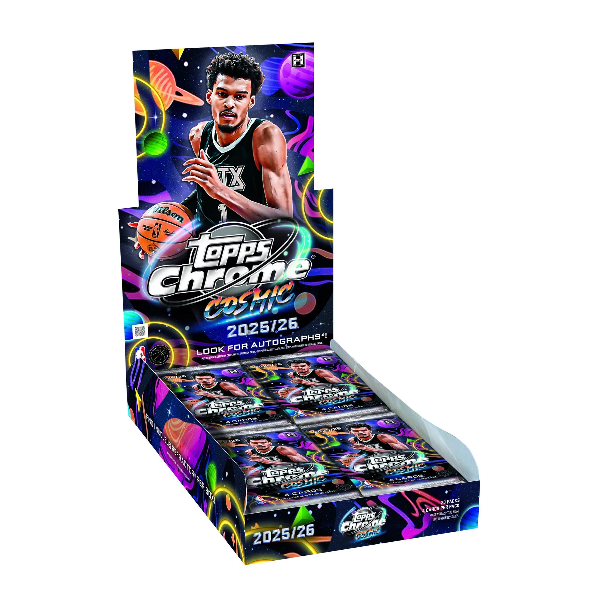 2025/26 Topps Chrome Cosmic Basketball Hobby Box