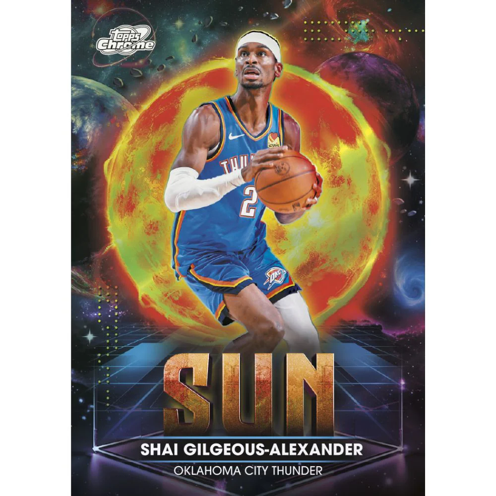 2025/26 Topps Chrome Cosmic Basketball Hobby Box - Image 8