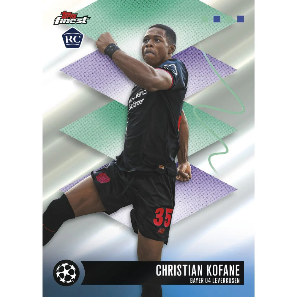 2025/26 Topps Finest UEFA Club Competitions Soccer Hobby Box - Image 4