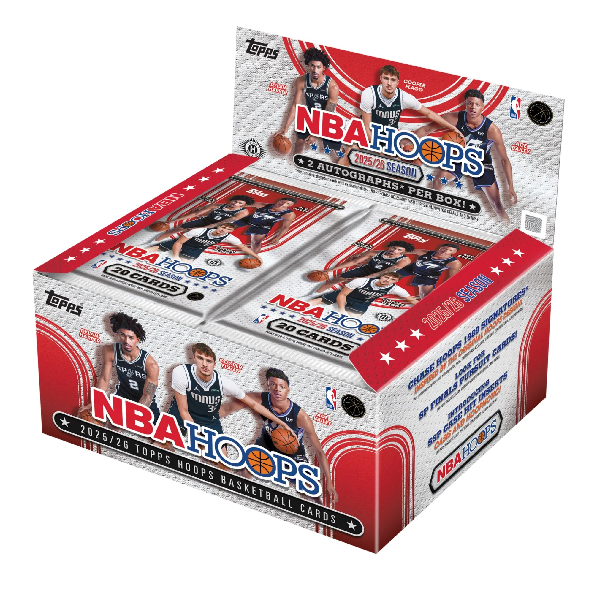 2025/26 Topps NBA Hoops Basketball Jumbo Box
