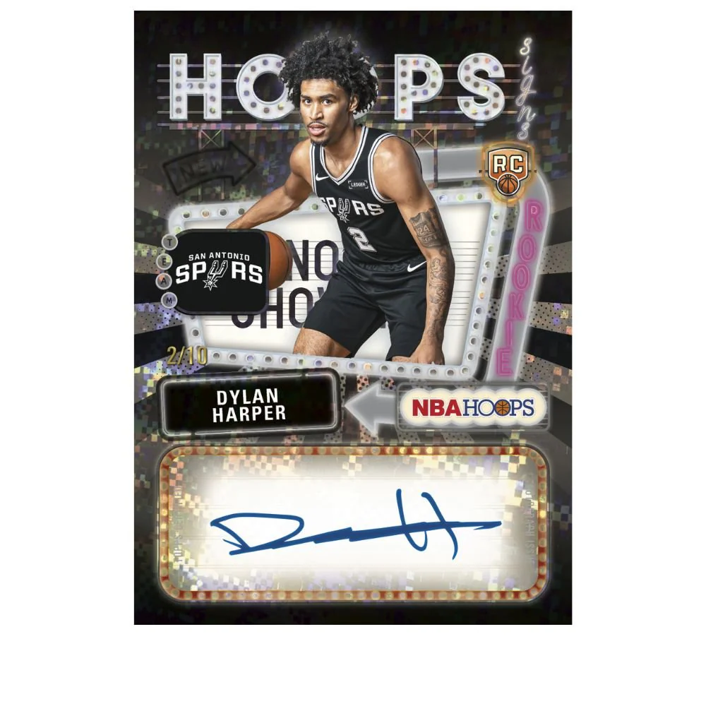 2025/26 Topps NBA Hoops Basketball Jumbo Box - Image 10