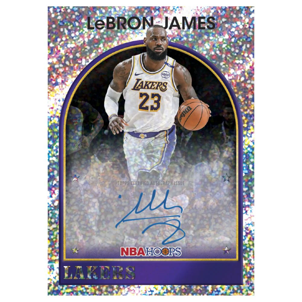 2025/26 Topps NBA Hoops Basketball Jumbo Box - Image 12
