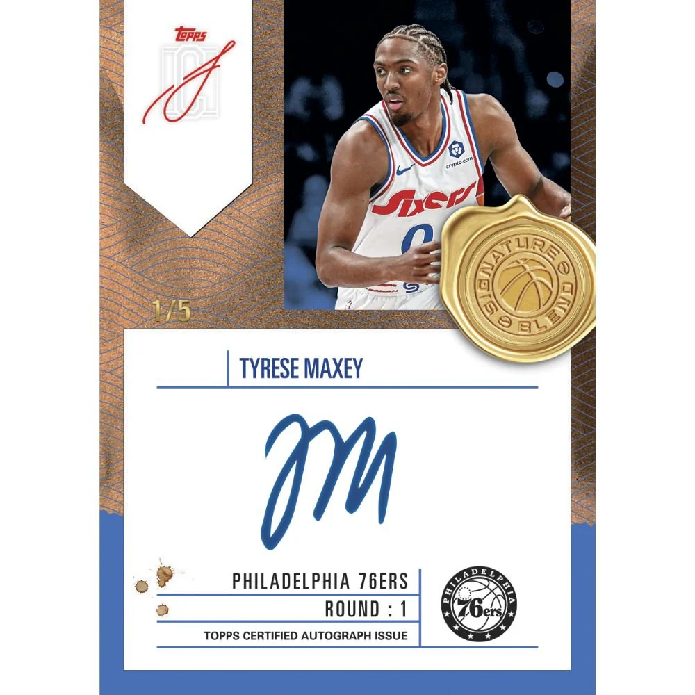 2025/26 Topps Signature Class Basketball Hobby Box - Image 13