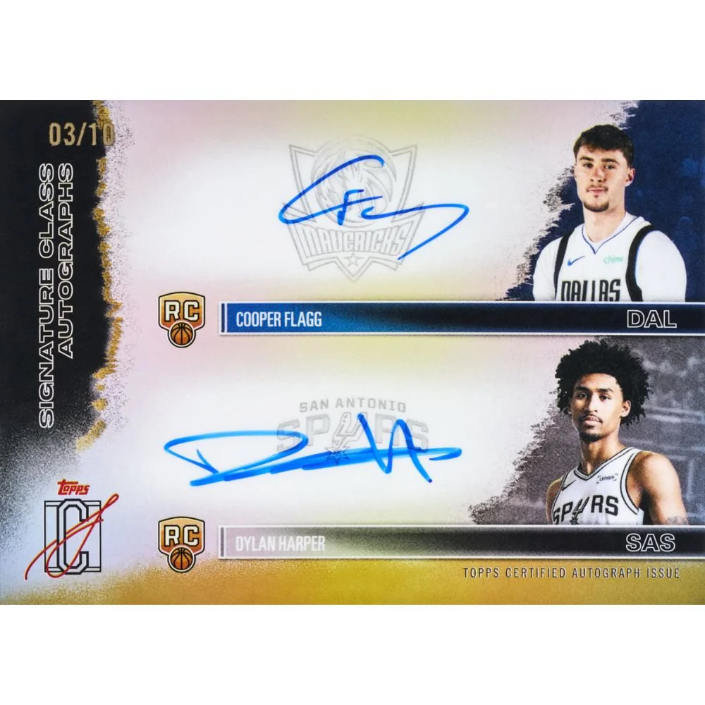 2025/26 Topps Signature Class Basketball Hobby Box - Image 11