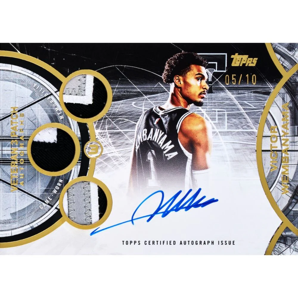 2025/26 Topps Three Basketball Hobby Box - Image 3
