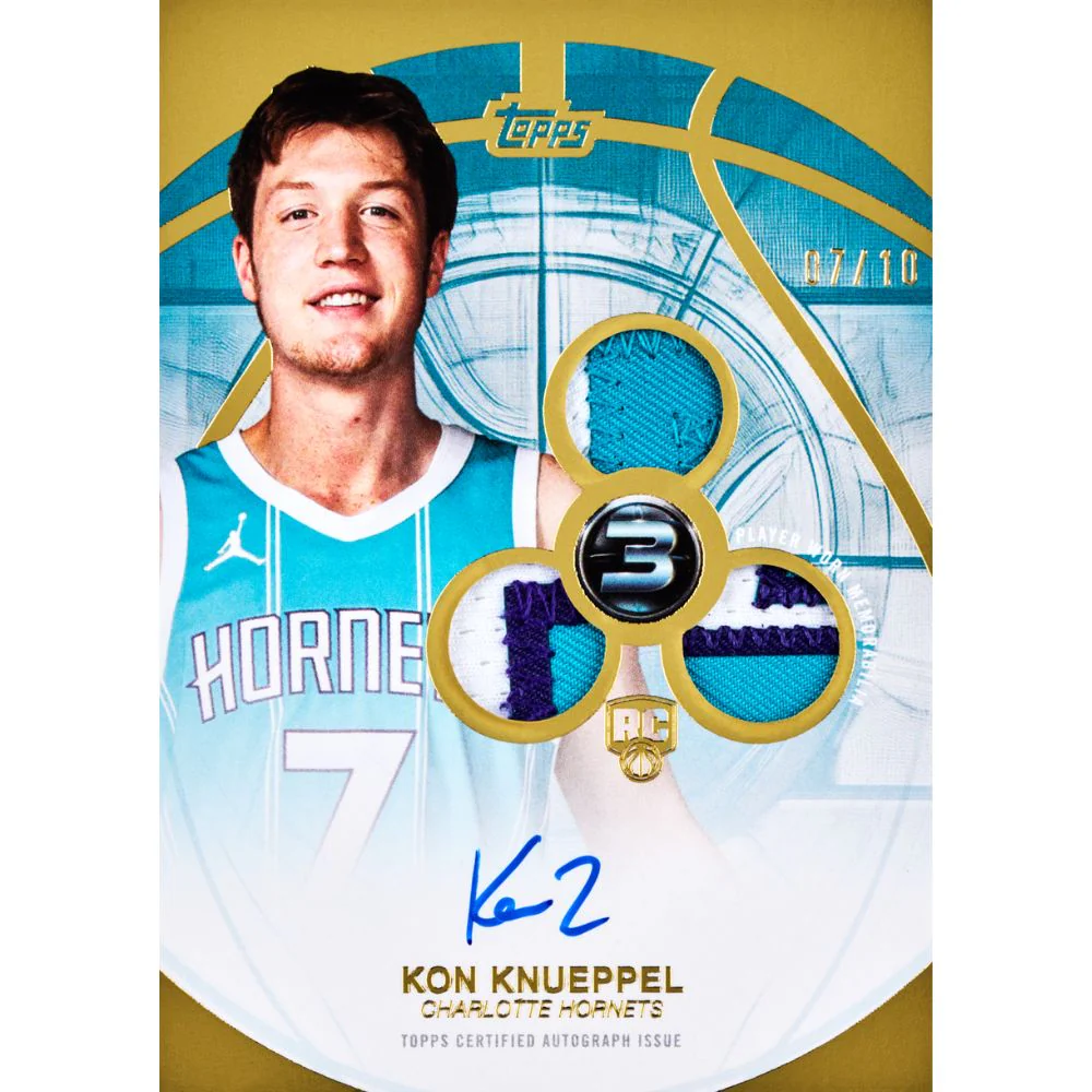 2025/26 Topps Three Basketball Hobby Box - Image 7