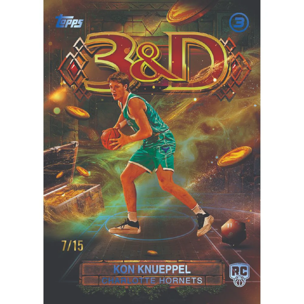 2025/26 Topps Three Basketball Hobby Box - Image 8