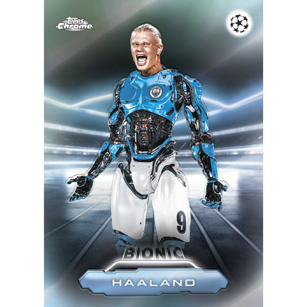 2025/26 Topps Chrome UEFA Club Competitions Soccer Hobby Box - Image 2