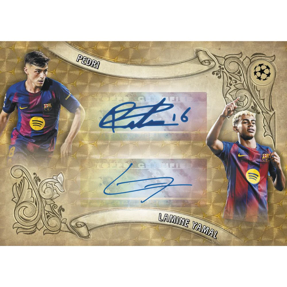 2025/26 Topps Chrome UEFA Club Competitions Soccer Hobby Box - Image 6
